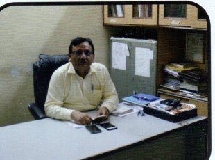 Mr. Rajiv Goyal at Executive Works Desk