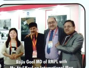 Rajiv Goyal with Mr. Atul Kaul