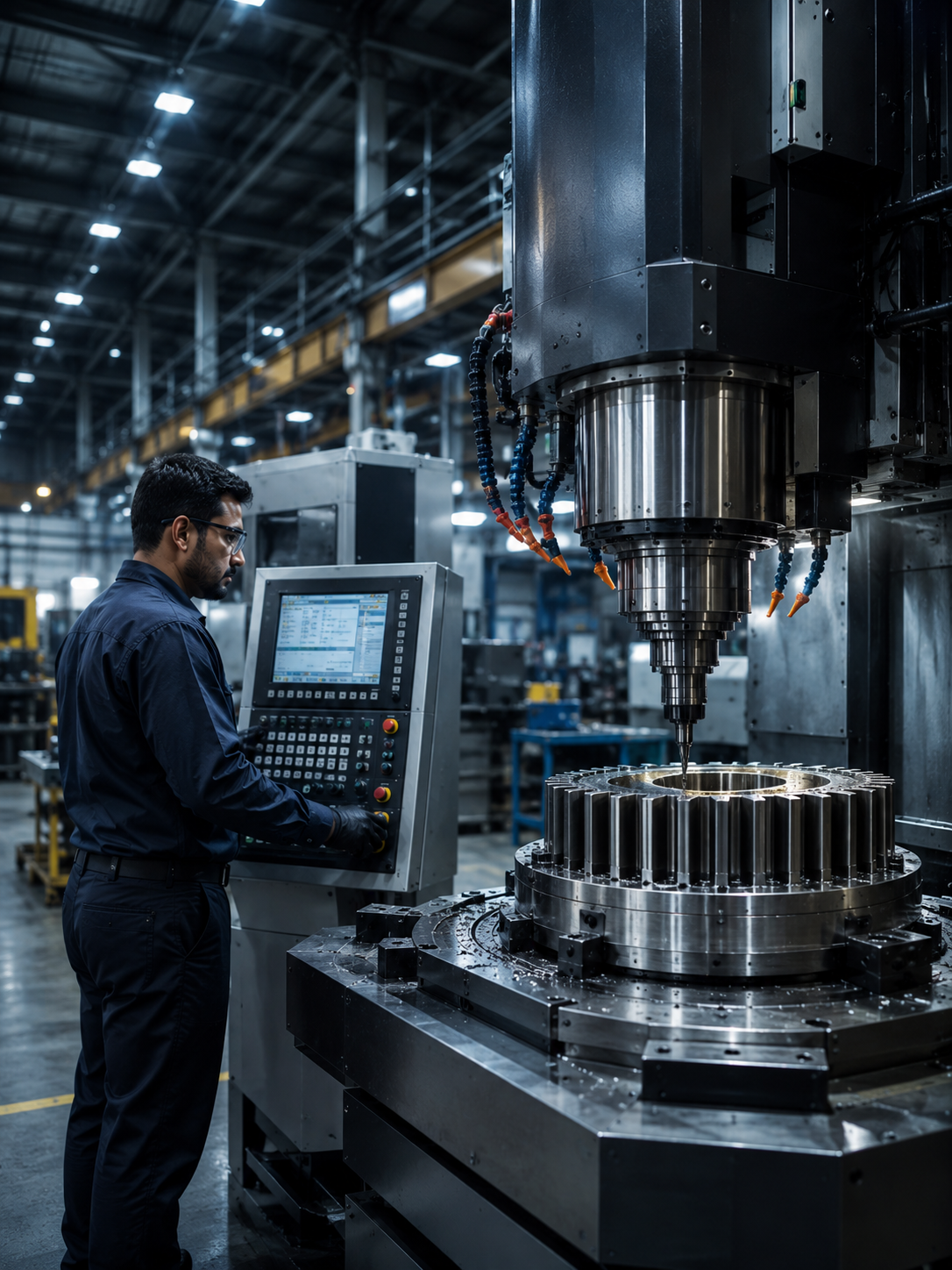Rajiv Machines CNC Manufacturing Floor